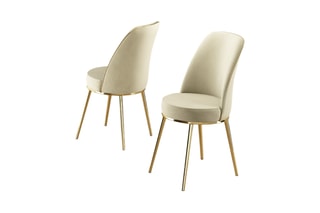 2 chaises Pefa - 45 x 91 x 42 cm