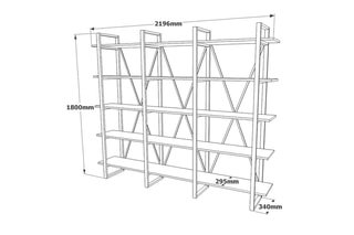 Etagère  - 219,6 x 180 x 34 cm
