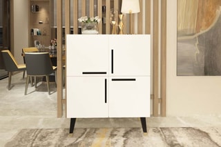 Commode 4 portes  - 70 x 90 x 35 cm