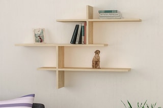 Etagère murale 3 niveaux Leo  - 123 x 80,5 x 22 cm