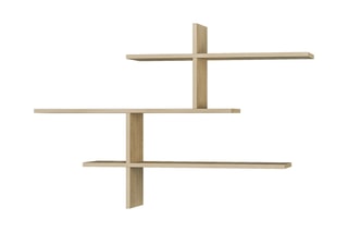 Etagère murale 3 niveaux Leo  - 123 x 80,5 x 22 cm