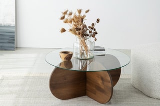 Table basse - Pieds en pin massif - 75 x 35 x 75 cm