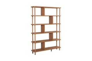 Bibliothèque Meta  - En bois de charme - 120 x 169 x 28 cm