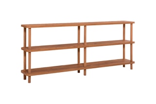 Bibliothèque  - Structure en bois de charme - 180 x 75 x 35 cm