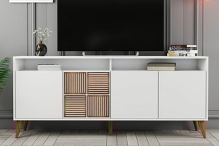 Bahut 4 portes  - 180 x 78,6 x 35 cm
