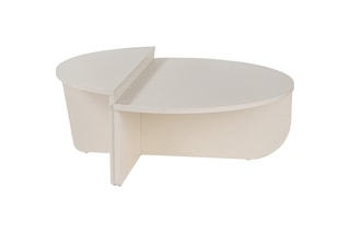 2 tables basses gigognes Orion - 90 x 30 x 60 / 85 x 35 x 30 cm