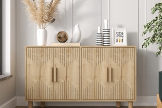 Buffet 2 abattants Roger - 120 x 73,6 x 29,6 cm