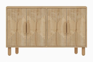 Buffet 2 abattants Roger - 120 x 73,6 x 29,6 cm