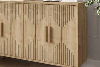 Buffet 2 abattants Roger - 120 x 73,6 x 29,6 cm