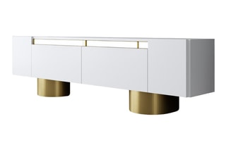 Meuble TV Bohem 2 abattants -180 x 30 x 50 cm