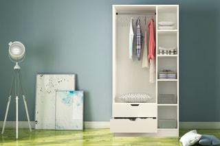 Armoire 3 portes Rb-155 - 90 x 45 x 180 cm