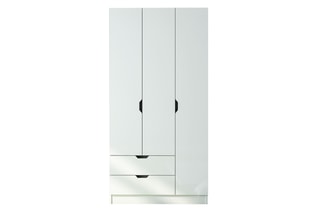 Armoire 3 portes Rb-155 - 90 x 45 x 180 cm