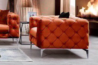 Fauteuil Como - Orange