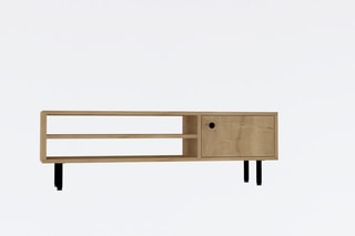 Meuble TV 1 porte Avila - 120 x 38 x 30 cm