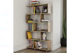 Bibliothèque Elif  - 90 x 156 x 20 cm