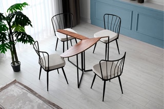 Table à manger pliable  - 100 x 100 x 72 cm