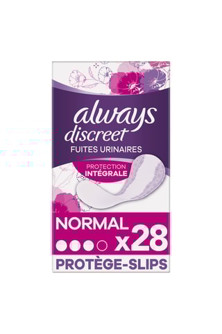 2 x 28 protège-slips Always Discreet - Normal
