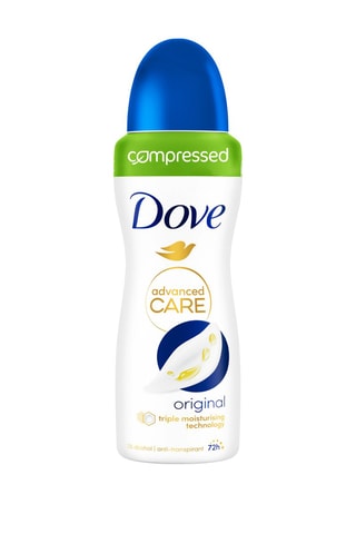 4 x Déodorant compressé Advanced Care Dove - Original - 100 ml