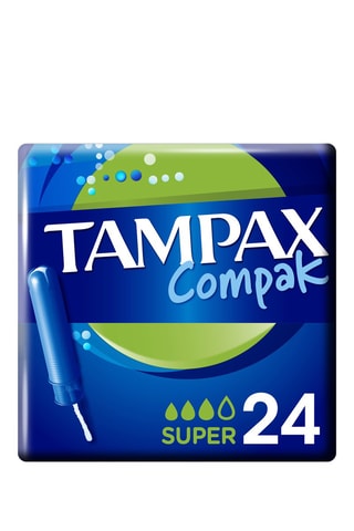 2 x 24 tampons Tampax Compak - Super