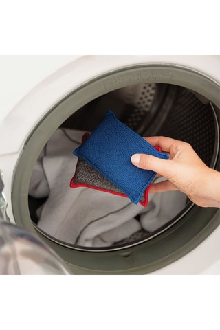 Pack 4 éponges grattantes et 4 éponges salle de bain - Multicolore