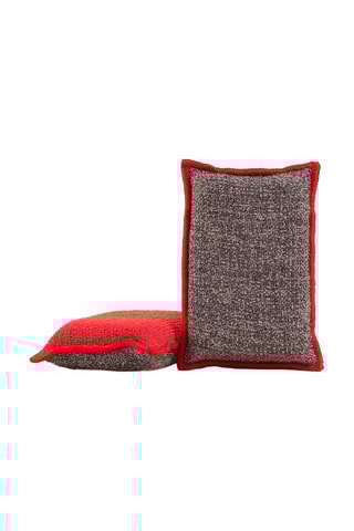 Duo éponges lavables sans sèche-éponge - Rouge