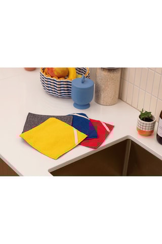 Duo éponges plates - Gris