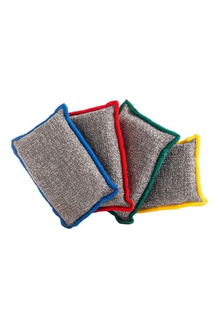 16 éponges lavables - Multicolore