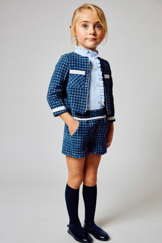 Short - Marineblauw