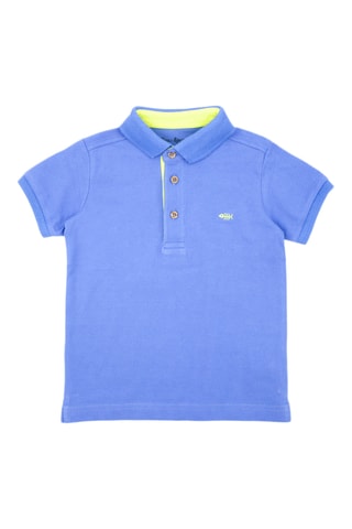 Polo - Azul-cobalto