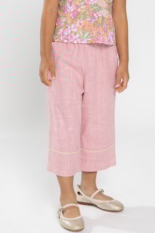 Linnen Broek - Poederroze