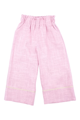Linnen Broek - Poederroze