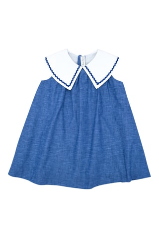 Vestido - Azul-marinho