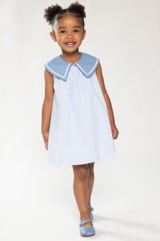 Vestido - Azul-celeste