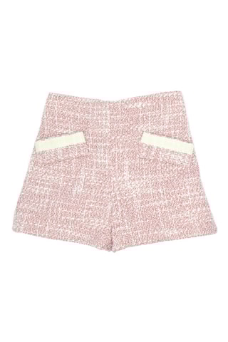 Tweed Short - Roze