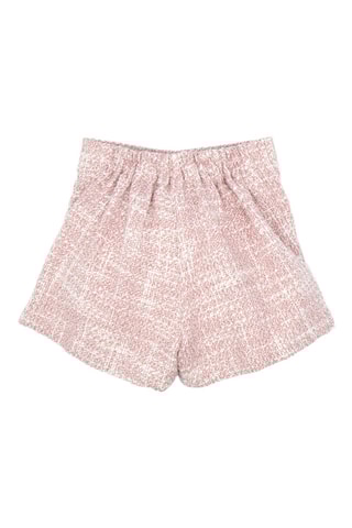 Tweed Short - Roze