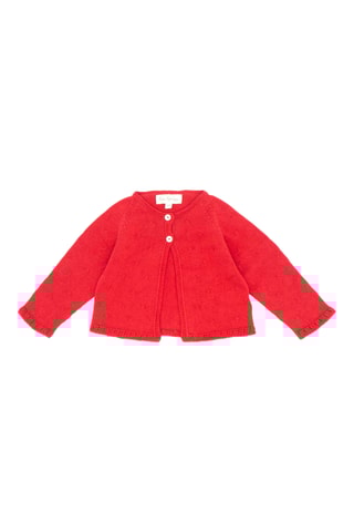 Biologisch Katoenen Vest - Rood