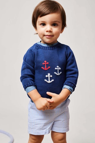 Camisola - Azul-marinho