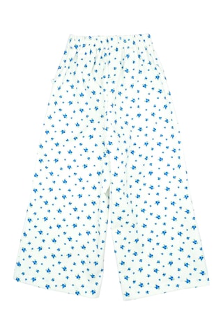 Broek - Koningsblauw en Wit