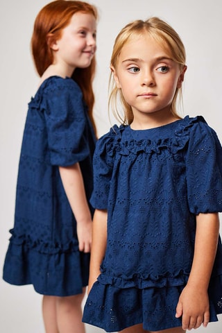 Vestido - Azul-marinho