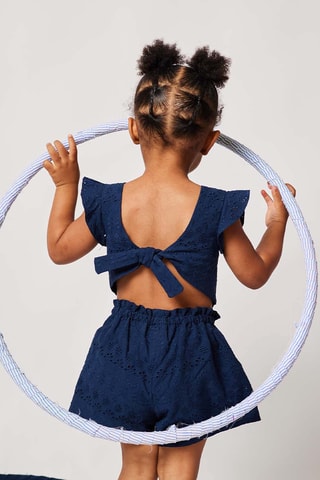 Jumpsuit - Marineblauw