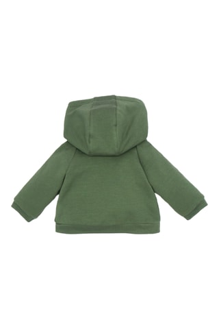 Sweat com capuz - Verde