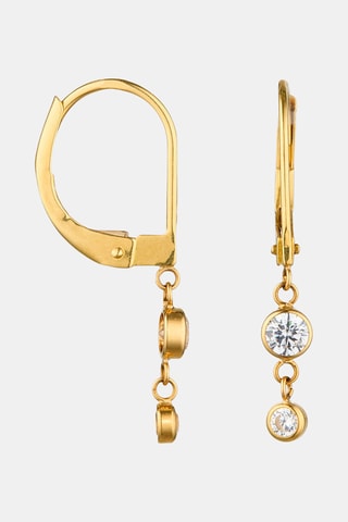 Boucles d'oreilles - Or jaune 18 carats