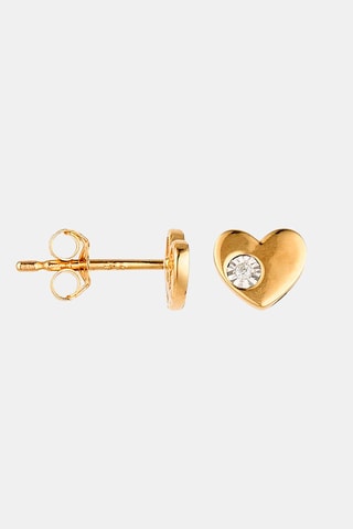 Puces - Or jaune et diamants