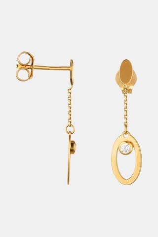 Boucles d'oreilles - Or jaune 18 carats