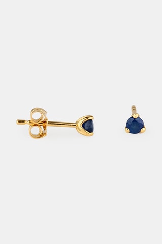 Puces - Or jaune 18 carats et saphir