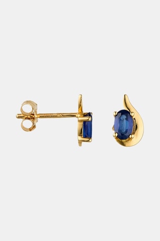 Puces - Or jaune 18 carats et saphir
