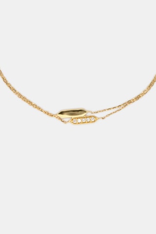 Bracelet - Or jaune 18 carats et diamants