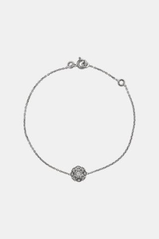 Bracelet - Or blanc et diamants