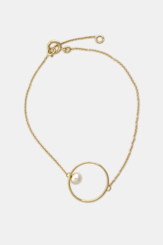 Bracelet - Or jaune et perle de culture