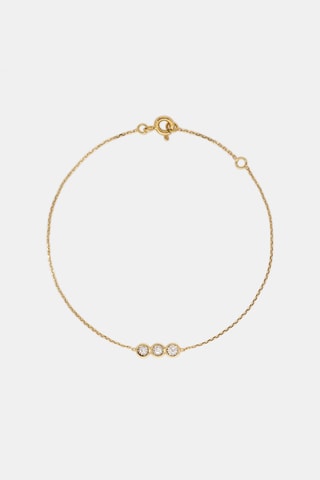 Bracelet - Or jaune 18 carats et diamants